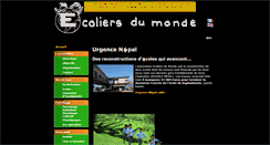 Desktop Screenshot of ecoliersdumonde.com